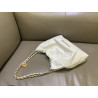 지존샵 샤넬 22백 스몰 미듐 샤이니 카프스킨 화이트 골드 浩浩 35CM/39CM