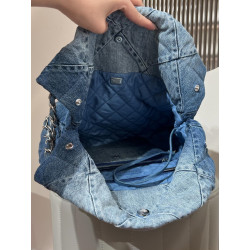 지존샵 샤넬22백 데님 블루 은장 浩浩 35CM/39CM