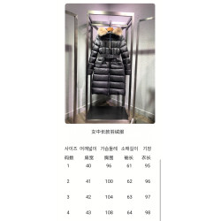 몽클레어 여성용 보에딕(Boedic) 롱 패딩 재킷