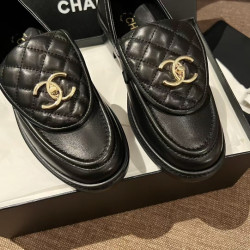 샤넬- 턴락 퀄팅 모카신 로퍼