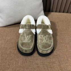 루이비통 콜로라도 컴포트 메리제인 시어링 모카신