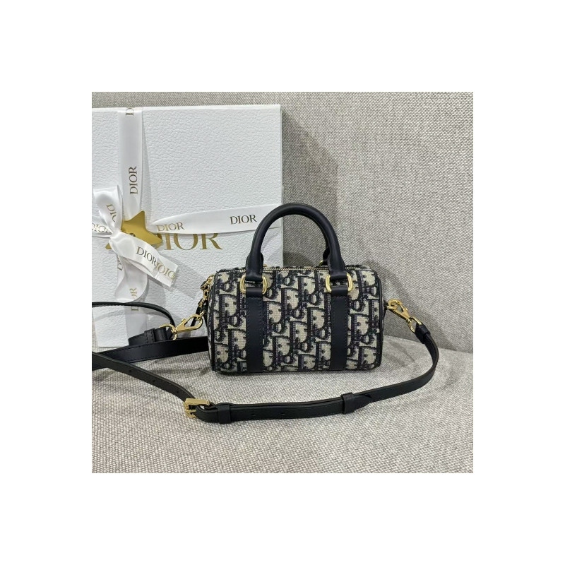 디올 여왕샵 女王 16CM X 11CM X 8CM (디올 오블리크 그루브 자카드 미니백)