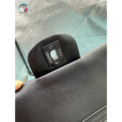 샤넬 지존샵 浩浩 25CM (클래식  미디움 쉐브론 블랙)