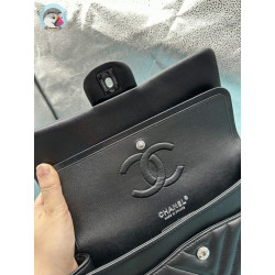 샤넬 지존샵 浩浩 25CM (클래식  미디움 쉐브론 블랙)