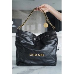 팬더샵 샤넬 22백 블랙 골드체인  Chanel 22 bag