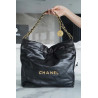 팬더샵 샤넬 22백 블랙 골드체인  Chanel 22 bag