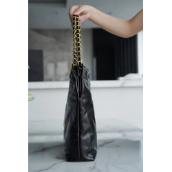 팬더샵 샤넬 22백 블랙 골드체인  Chanel 22 bag