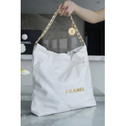 팬더샵 샤넬 22백 화이트 골드체인  Chanel 22 bag