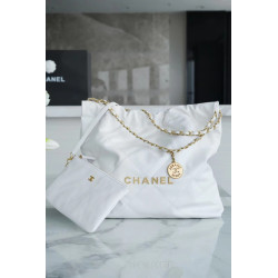 팬더샵 샤넬 22백 화이트 골드체인  Chanel 22 bag