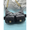 샤넬 지존샵 浩浩  22CM/27CM(맥시 호보 백 램스 골드 메탈 블랙 AS5302)