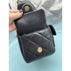 샤넬 지존샵 浩浩  22CM/27CM(맥시 호보 백 램스 골드 메탈 블랙 AS5302)