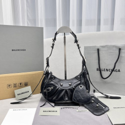 발렌시아가 카골 숄더백 블랙 25CM/33CM