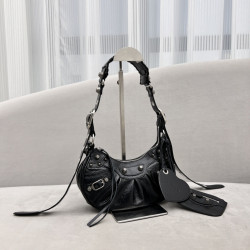 발렌시아가 카골 숄더백 블랙 25CM/33CM