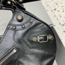 발렌시아가 르카골 숄더백 블랙 25CM/33CM