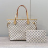 루이비통 여왕샵 女王 31CM X 28CM X 14CM (루이비통 네버풀 다미에 아주르 캔버스 숄더백 토드백)