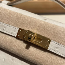 에르메스 미니켈리포쉐트  hermes kelly mini pochette-小熊