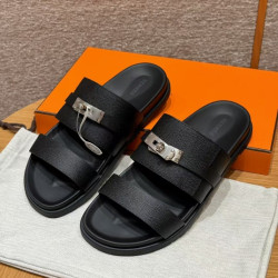 에르메스 켈리 가브리엘 슬리퍼 샌들