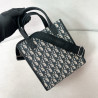 디올 오블리크 사파리 노스 사우스 토드백 14CM X 19CM X 6.5CM