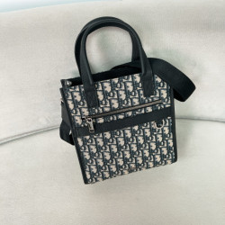 디올 오블리크 사파리 노스 사우스 토드백 14CM X 19CM X 6.5CM