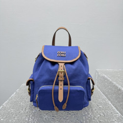 미우미우 캔버스 백팩 23CM/29CM