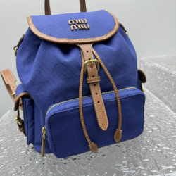 미우미우 캔버스 백팩 23CM/29CM