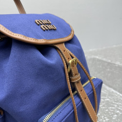 미우미우 캔버스 백팩 23CM/29CM