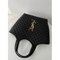 입생로랑(SAINT LAURENT) 이카르 아이케어 맥시 쇼퍼백 블랙프레임 38CM X 8CM X 43CM