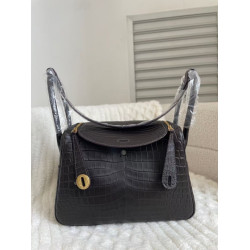 에르메스 AMY 尼罗鳄 26CM 半手工9500 全手缝10500