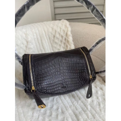 에르메스 AMY 尼罗鳄 26CM 半手工9500 全手缝10500