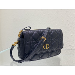 디올 카로 파우치백 大拇指 17.5CM X 10.5CM X 5CM