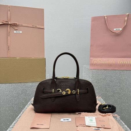 미우미우 아방뛰르 나파 가죽백 33CM X 11CM X 17CM
