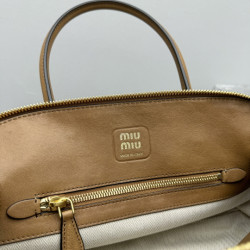 미우미우 아방뛰르 나파 가죽백 33CM X 11CM X 17CM