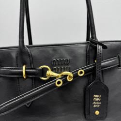 미우미우 아방뛰르 나파 가죽백 44.5CM X 24CM X 14CM