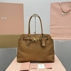 미우미우 아방뛰르 나파 가죽백 40CM X 31CM X 13CM