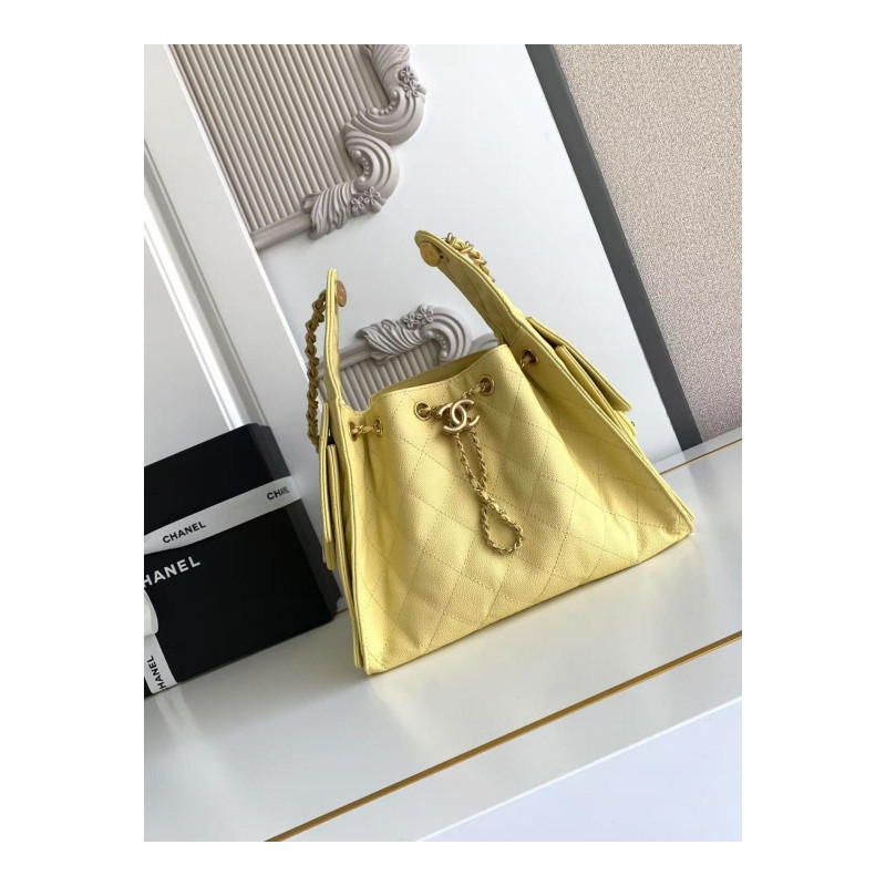 샤넬 25백 퀼티드 드로스트링 버킷백(Chanel Drawstring Bucket Bag)  30CM/40CM