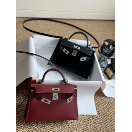 에르메스 복스 미니 켈리백(Box Mini Kelly) 수공방 手工 19CM