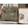 에르메스 버킨백 오리지날 악어가죽 (Hermes Birkin 81 gris tourterelle) 小熊 25CM 尼罗