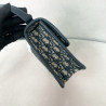 디올 몽테인 백블루 자카드 앤 스무스 카프스킨 24CM X 17CM X 8CM