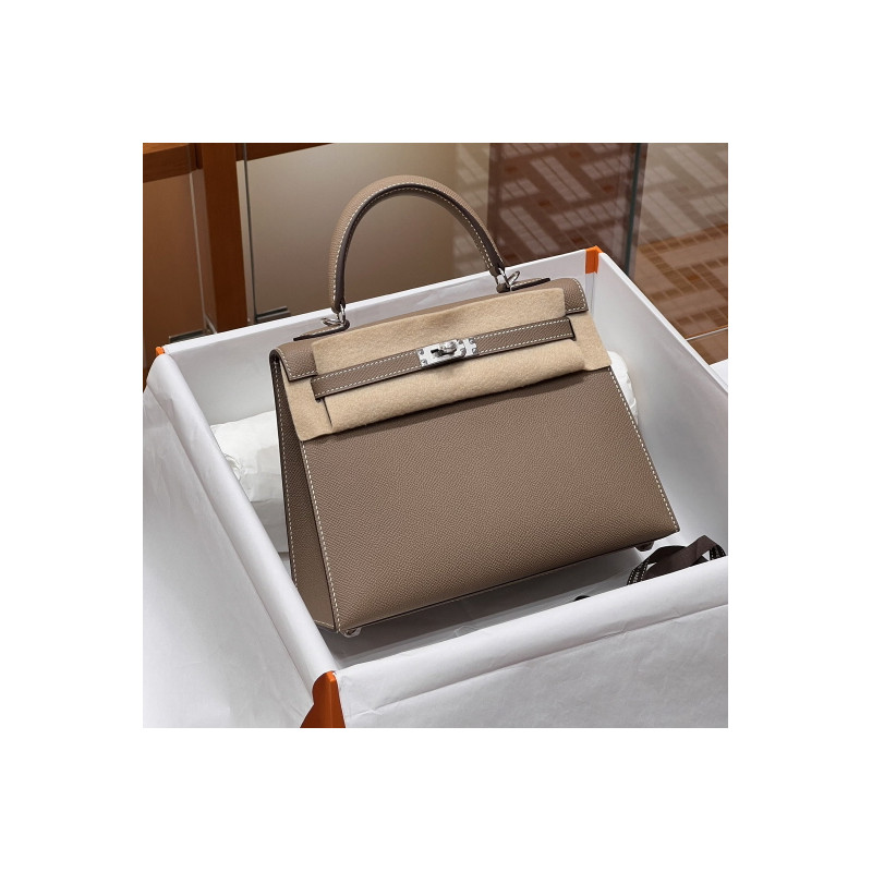 에르메스 수공방 켈리백 에토프 은장 手工 25CM/28CM
