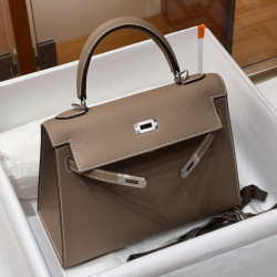 에르메스 수공방 켈리백 에토프 은장 手工 25CM/28CM