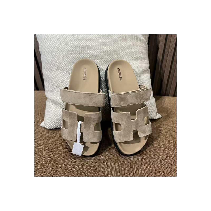 에르메스 시프레(Chyper Sandal) 슬리퍼 샌들 스웨이드