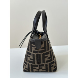 펜디 롤 미니 페브릭 토드 숄더백 15.5CM X 11CM X 13CM