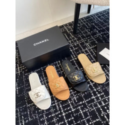 샤넬 턴락 뮬 슬리퍼