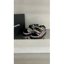 샤넬 벨크로 샌들