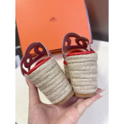 에르메스 이데아 에스파드리유 슬리퍼