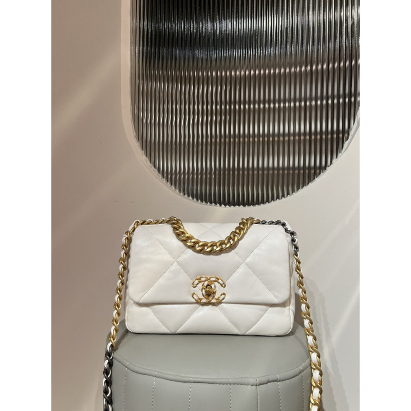 샤넬 19백 화이트 스몰 미듐 지존샵 浩浩  26CM/30CM