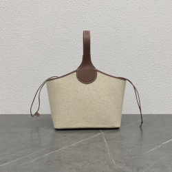 로로피아나 보빈 Bobbin 캔버스 토트백 21CM X 16CM X 13CM