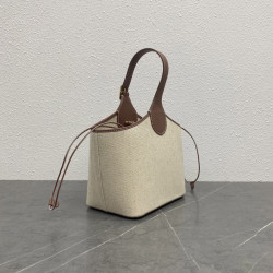 로로피아나 보빈 Bobbin 캔버스 토트백 21CM X 16CM X 13CM