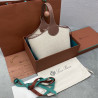 로로피아나 보빈 Bobbin 캔버스 토트백 21CM X 16CM X 13CM
