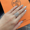 에르메스 체인 샹달 반지 실버 (Chaine d’Ancre Enchaînée Ring in Silver) MOMO